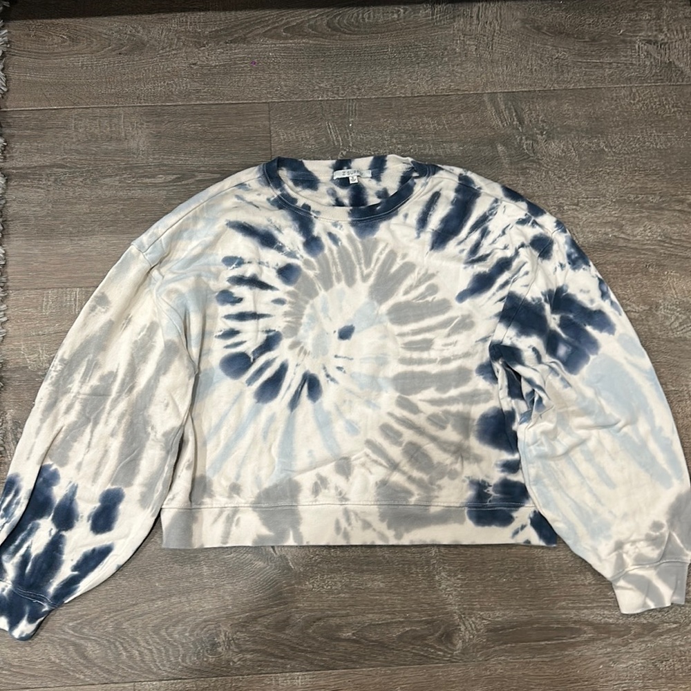 Z supply tyedye cropped sweatshirt